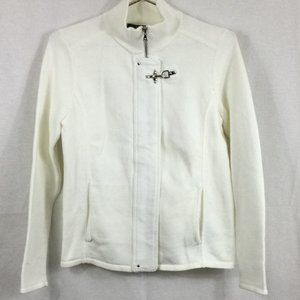 Lauren Ralph Lauren Cotton Knit Jacket, Sz S